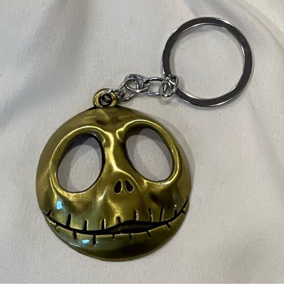 Disney Nightmare Before Christmas Jack Skellington Keychain Bag Charm NEW - Picture 1 of 4